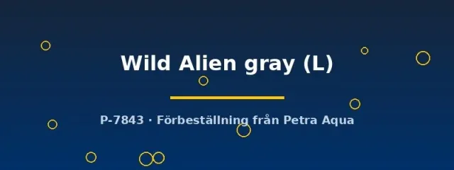 Näsets Ciklidhobby Wild Alien gray kampfisk hona L grå