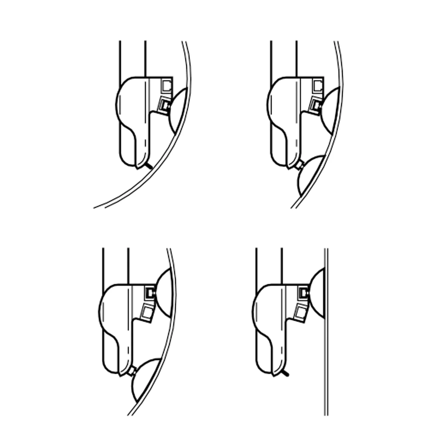biOrb Heater Stand Pack värmarhållare akryl