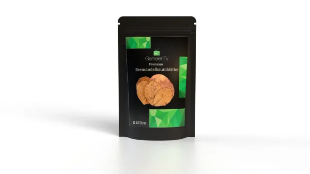 Garnelen TV Premium sjömandelblad catappa naturliga