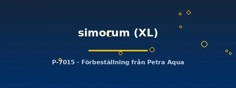 Näsets Betta simorum kampfisk XL vildform