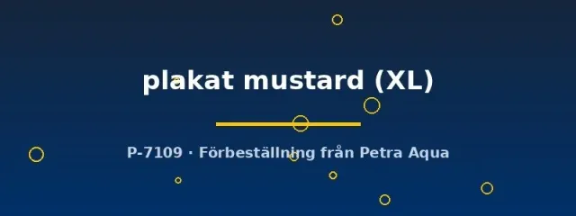 Näsets Ciklidhobby Betta spl. Plakat Mustard kampfisk XL hane