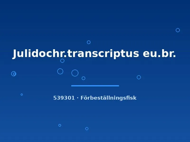 Näsets Ciklidhobby Julidochr.transcriptus eu.br. 3-4cm ciklid