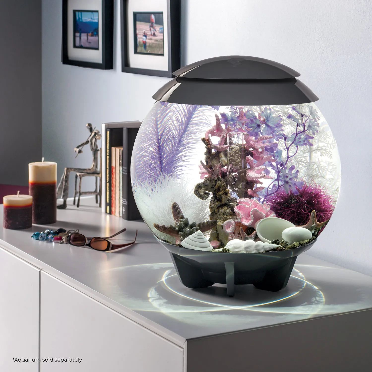 biOrb Pink Ocean dekorationsset rosa 30 liter akvarium