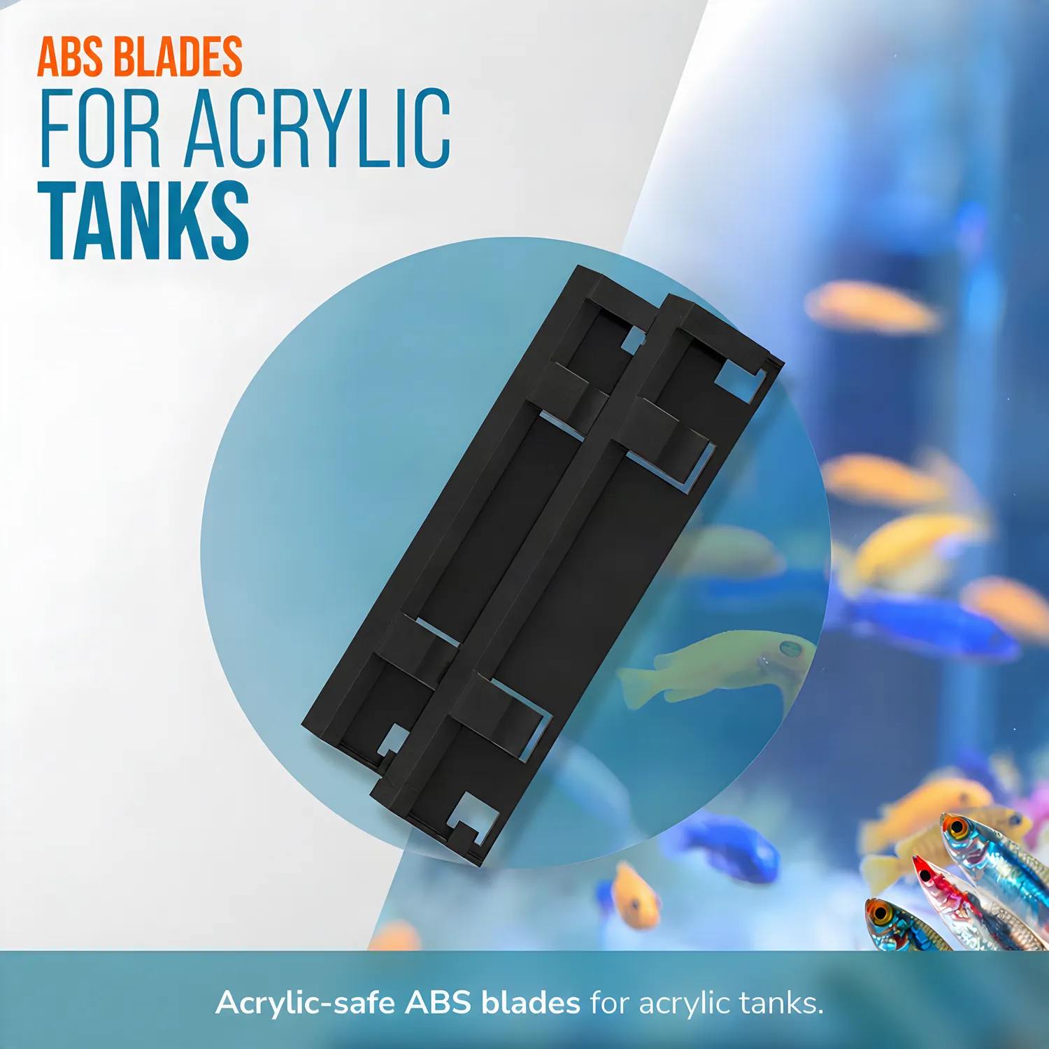 DeepSee Flipper Standard reservblad akryl 3-pack