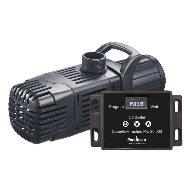 Superflow Techno Pro 22000S dammpump reglerbar