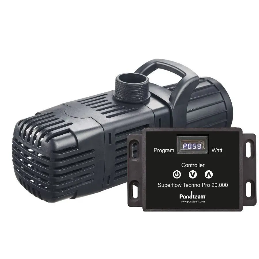 Superflow Techno Pro 22000S dammpump reglerbar