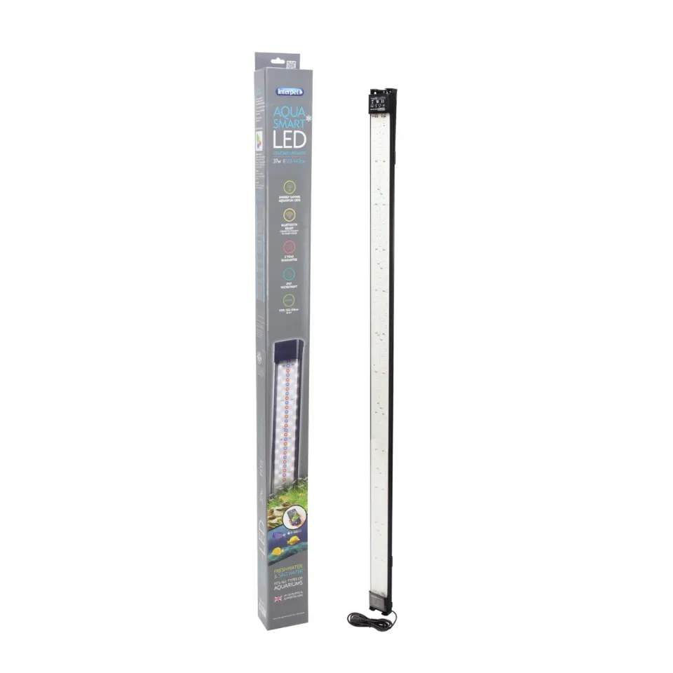 Interpet Aqua Smart LED 37W akvariebelysning 122-143 cm