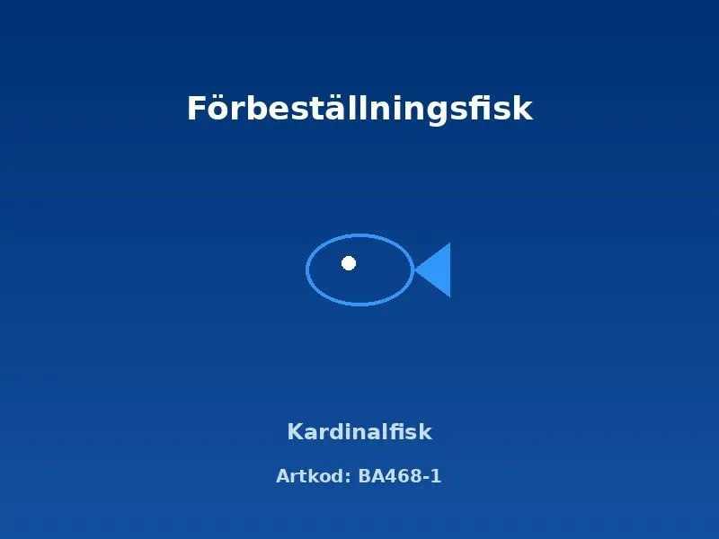 Kardinalfisk 2,5–3 cm Tanichthys albonubes stimfisk