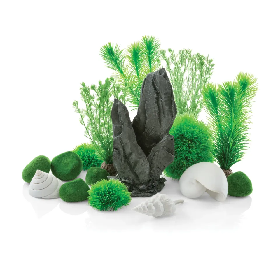 biOrb Stone Garden Décor Set akvariedekor grå