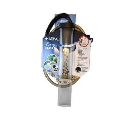 Akvarievalvet Easy Clean 38 cm grussug ovalt rör