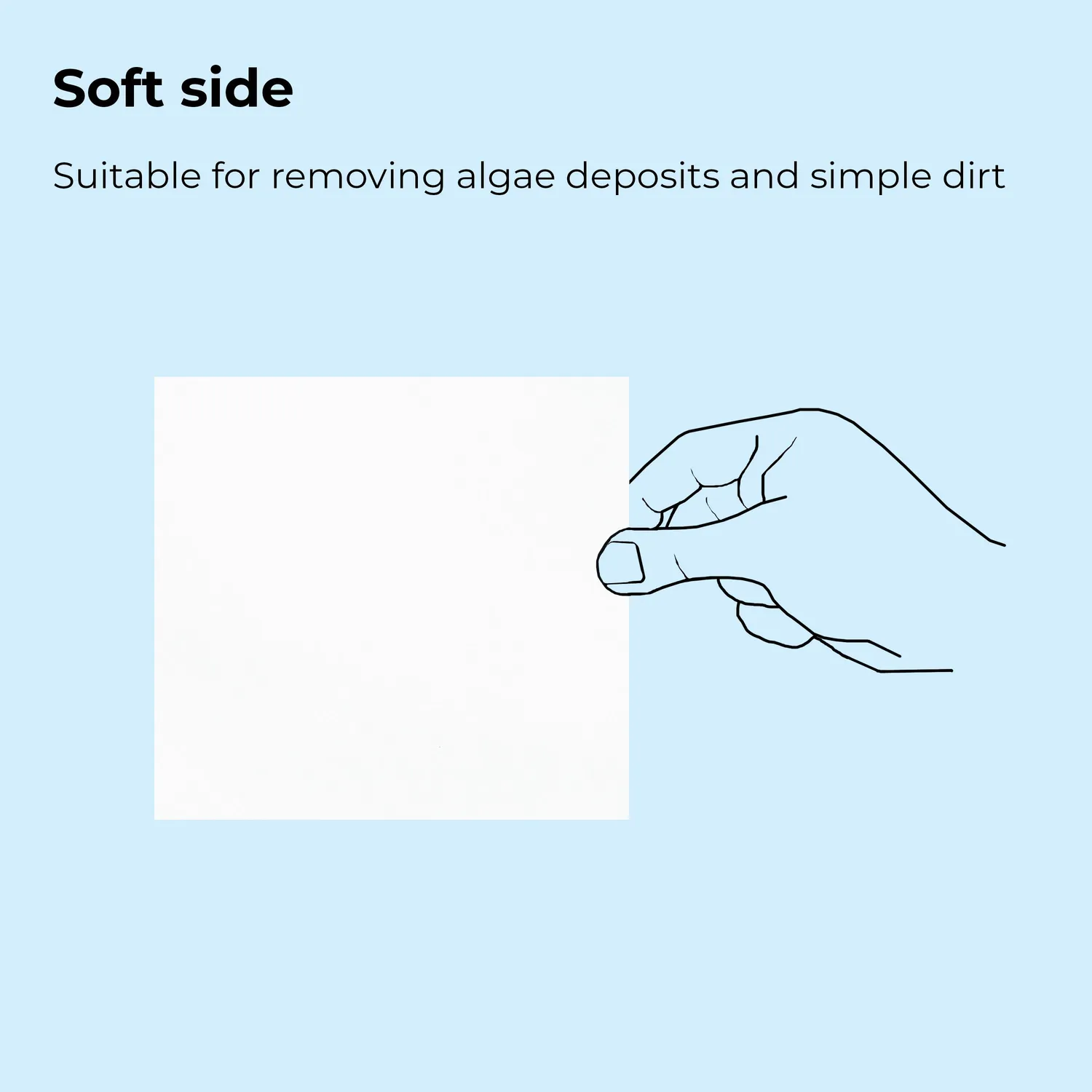 biOrb Cleaning Pads rengöringsdynor akryl 3-pack