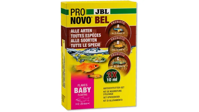 JBL ProNovo Bel Flakes Baby yngelfoder 3-pack