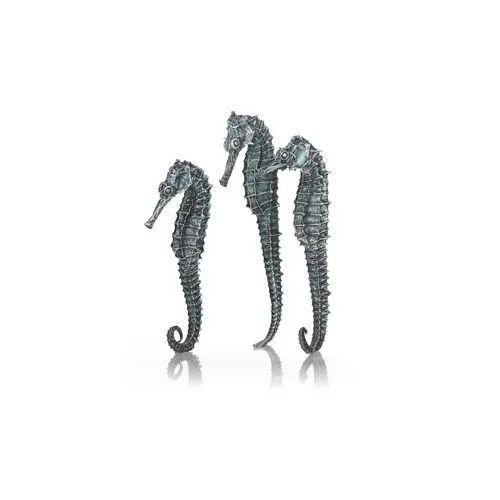 biOrb Seahorse Set akvariedekoration sjöhästar svart 3-pack