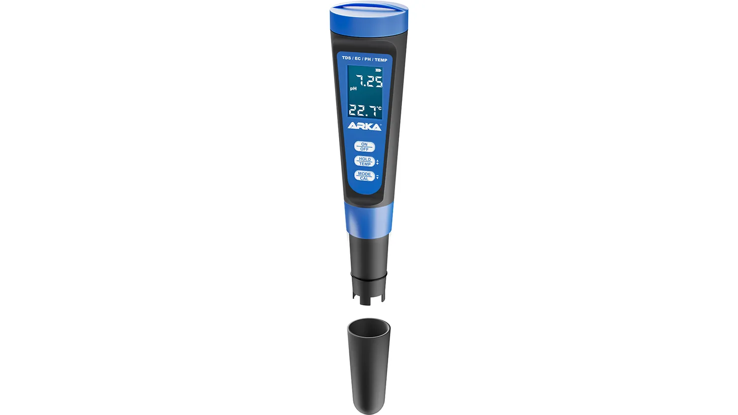 ARKA myAQUA pH TDS EC mätare med termometer