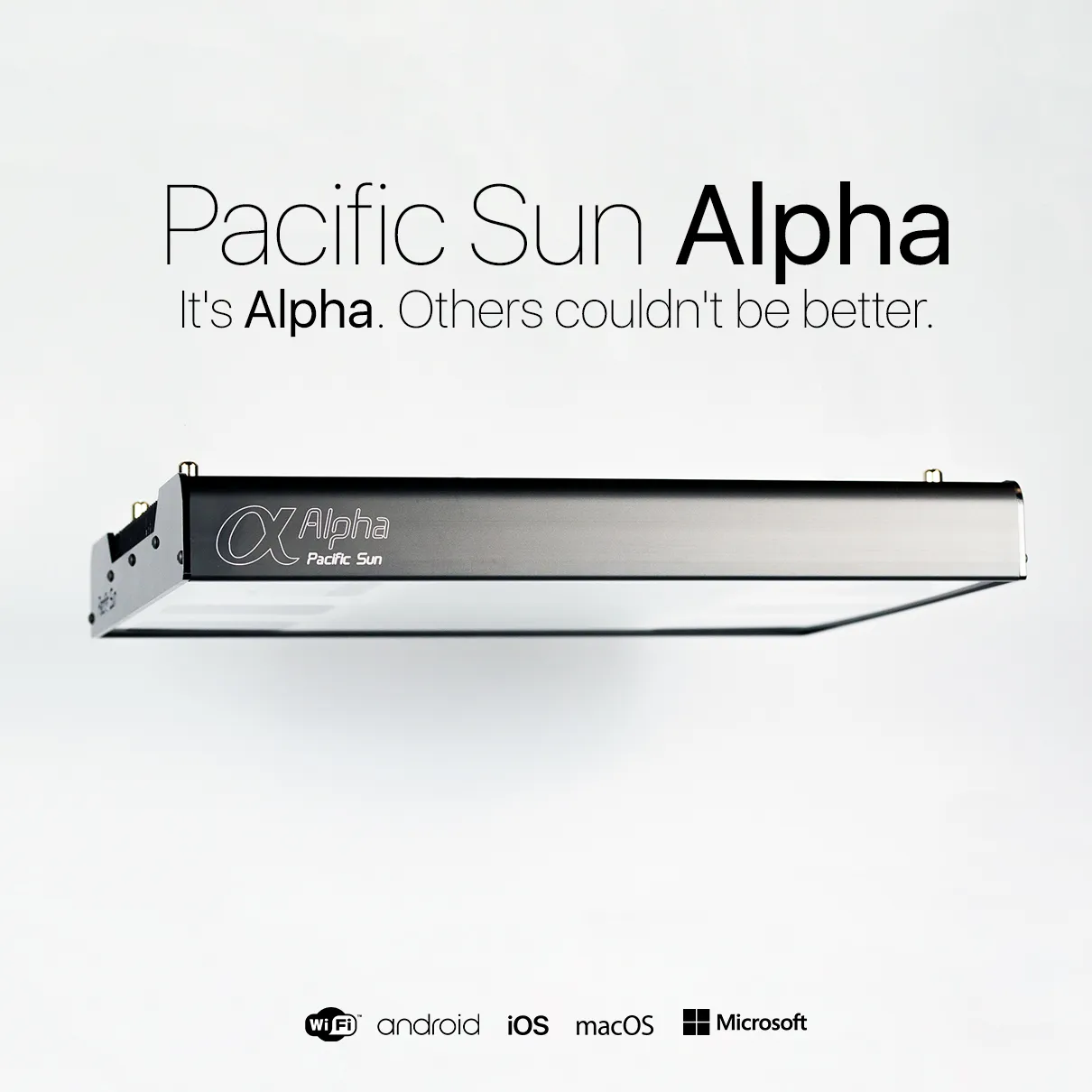 Pacific Sun Alpha led-lampa saltvatten 215W