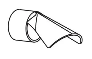 Aquael 932402 utblåsmunstycke filter rostfritt