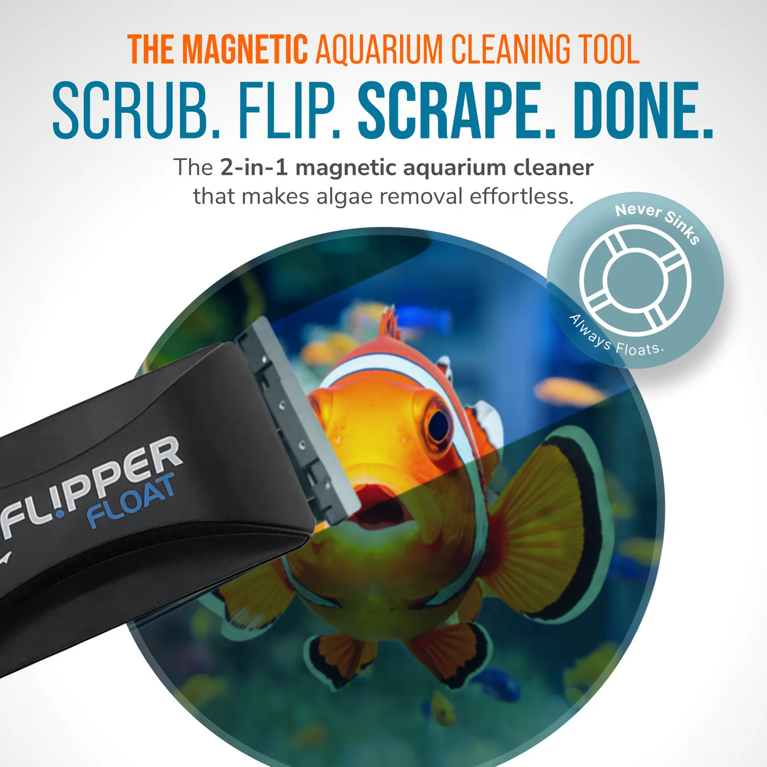 Flipper Float Standard magnetisk algrengörare 12mm