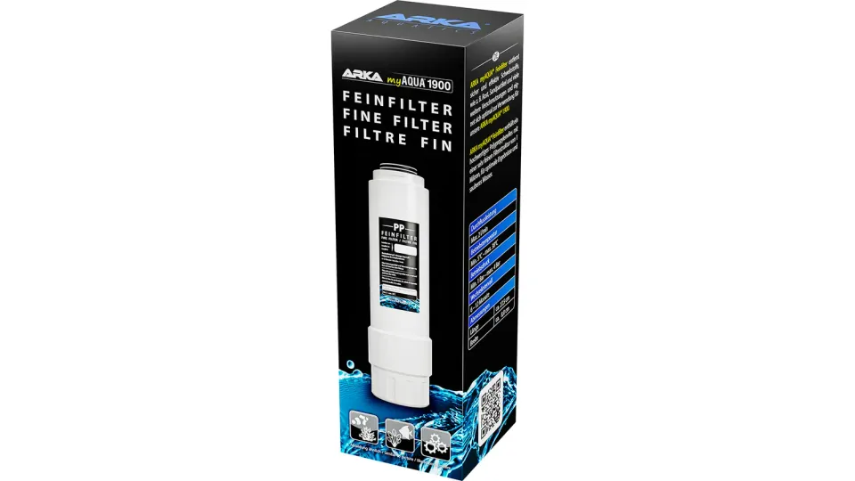 ARKA myAqua Feinfilter 1900 filterhus med sedimentpatron