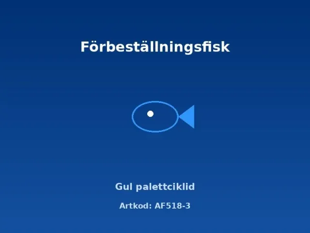 Näsets Ciklidhobby gul palettciklid ciklid 6–7 cm
