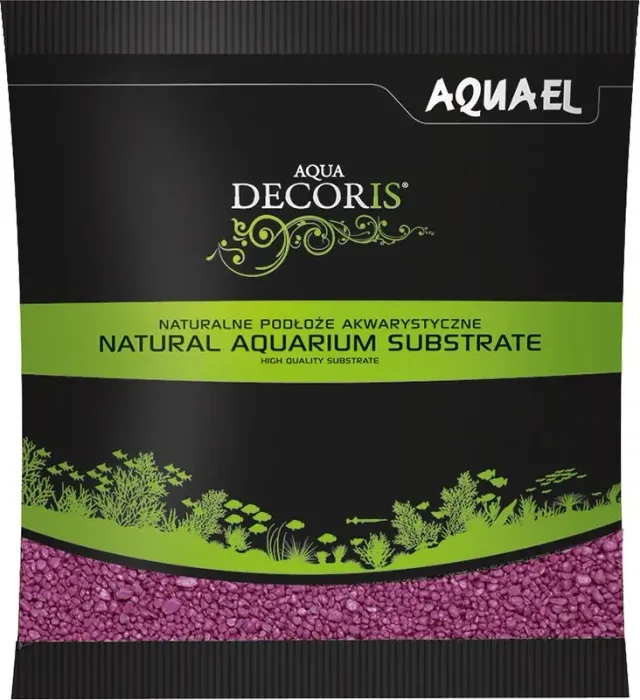 Aquael Decoris Fuchsia 1 kg akvariegrus rosa