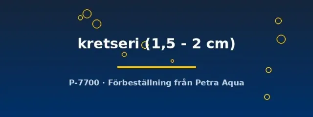 Malpulutta kretseri gurami 1,5–2 cm fredlig