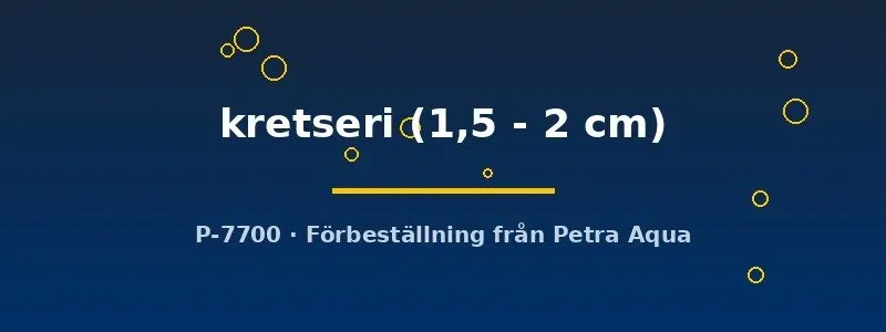 Malpulutta kretseri gurami 1,5–2 cm fredlig