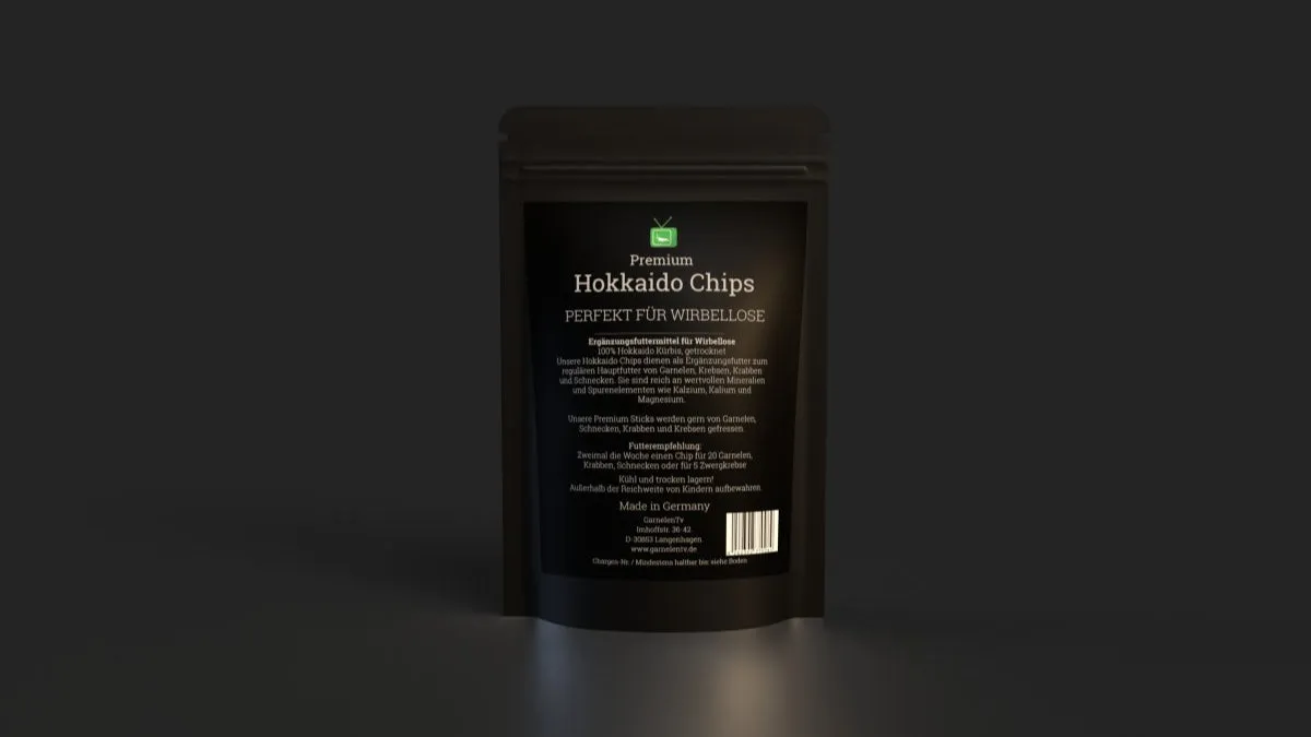 Garnelen TV hokkaido chips räkfoder 10 g