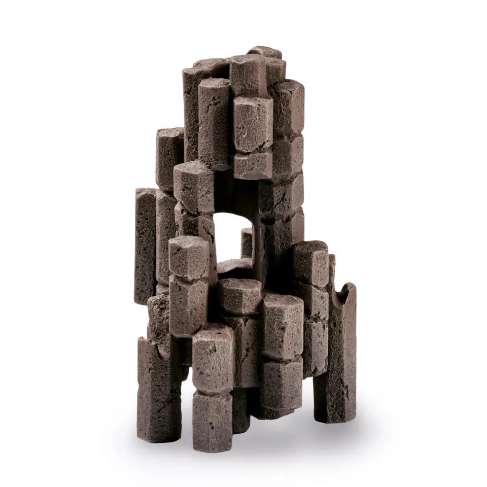 biOrb Volcanic Stone Sculpture akvariedekoration grå
