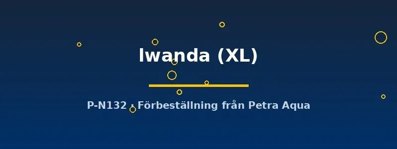 Näsets Ciklidhobby Aulonocara Lwanda akvariefisk XL blå
