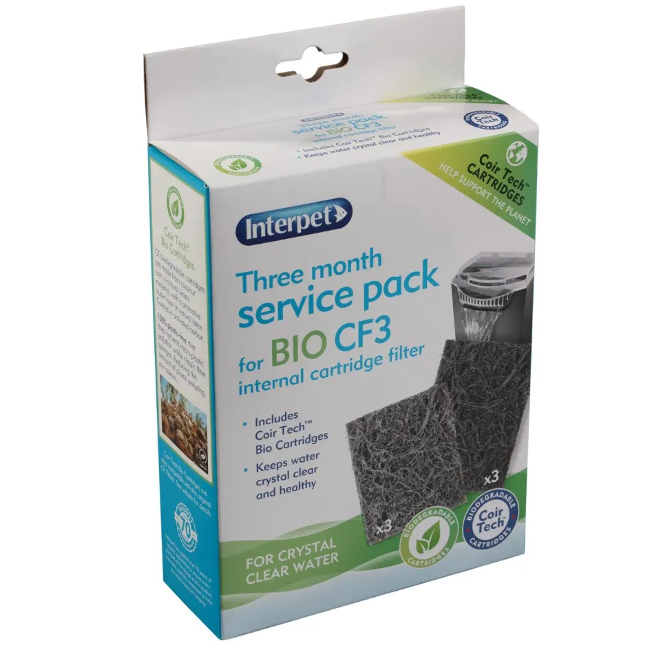 Interpet Bio-CF3 filterpatron 3-månaderspack innerfilter