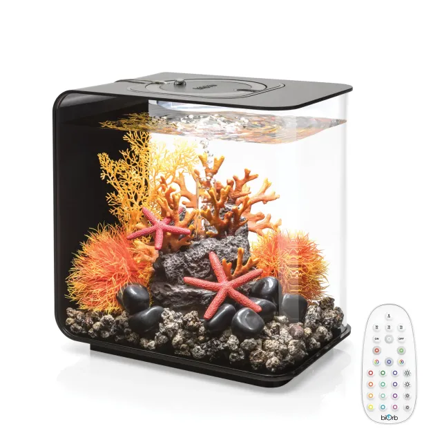 biOrb Flow 15 akvarium 15 liter svart MCR-ljus