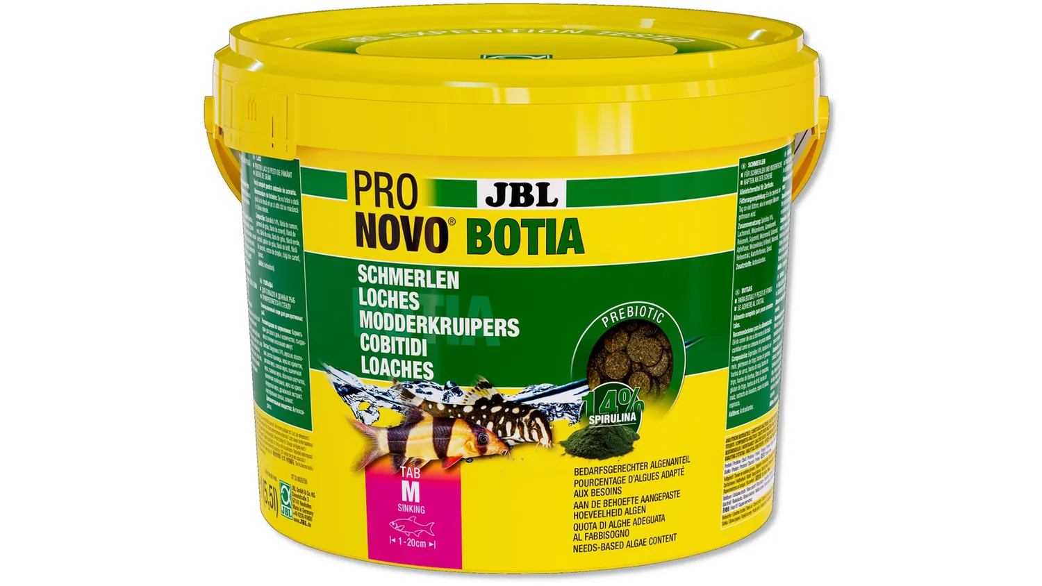 JBL ProNovo Botia Tab M fiskfoder 100 ml tabletter lax