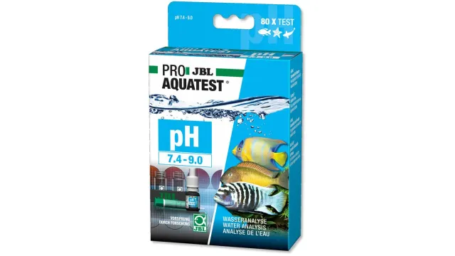JBL PROAQUATEST pH 7.4-9.0 vattentest komplettset