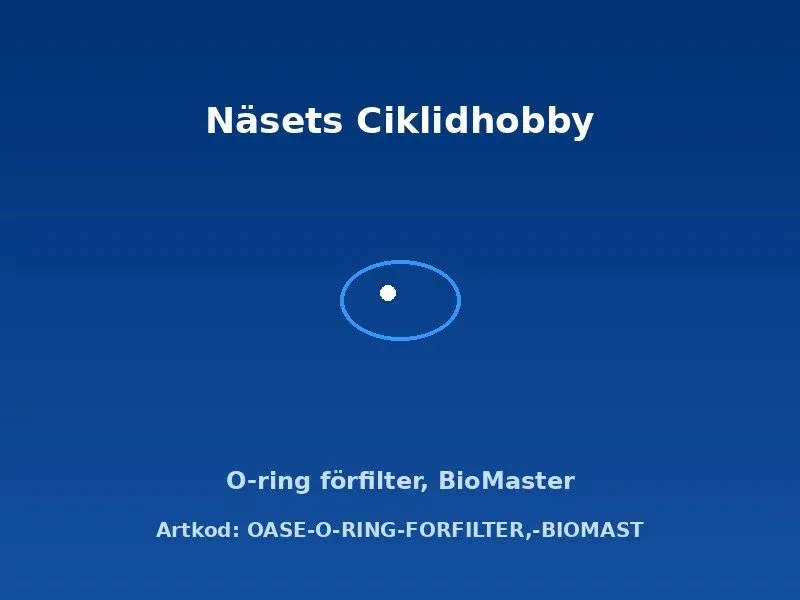 Oase BioMaster O-ring förfilter reservdel original
