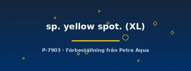 Näsets Ciklidhobby L59 Ancistrus yellow spot mal XL