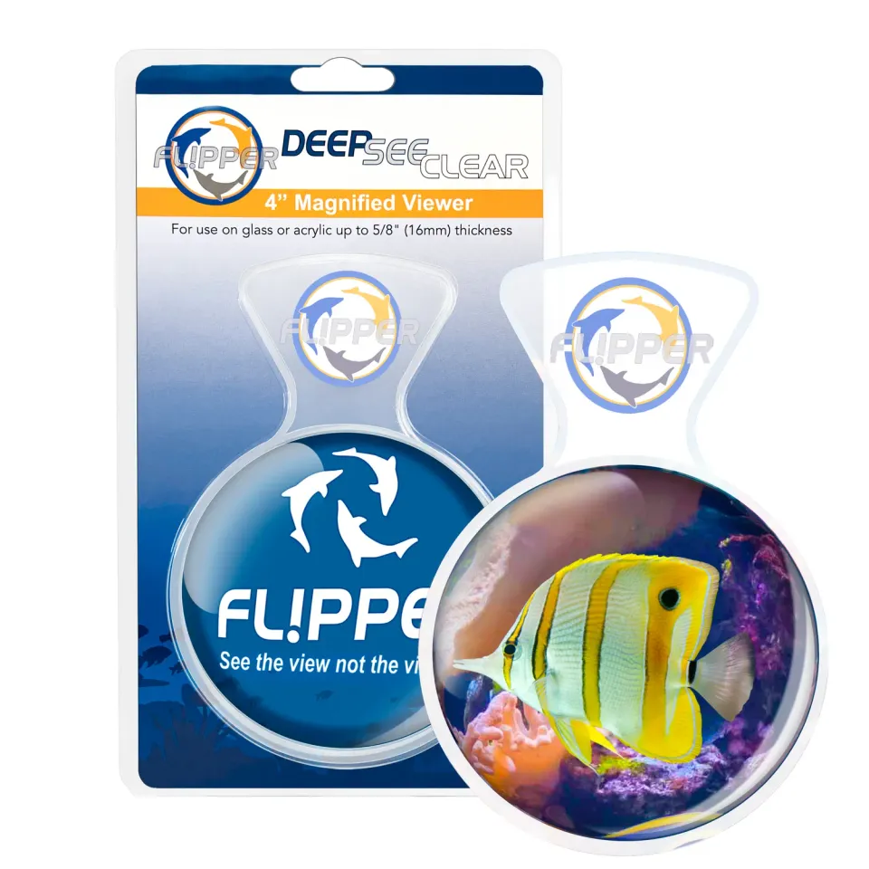 DeepSee Viewer Clear 4" akvarieviewer klar lins