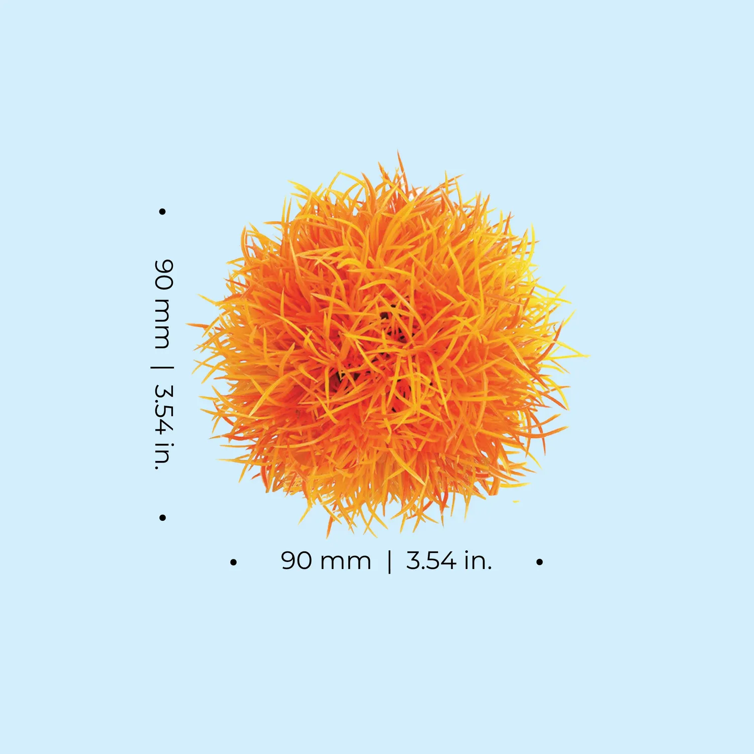 biOrb Aquatic Color Ball dekoration orange 90 mm