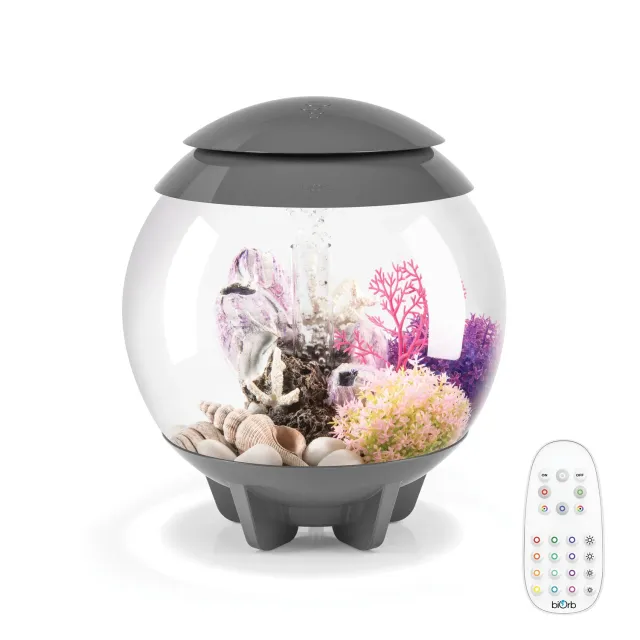 biOrb HALO 15 akvarium 15 liter med MCR-belysning grå