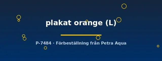 Näsets Ciklidhobby Betta spl. plakat orange kampfisk par L