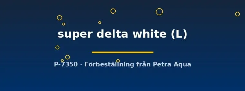 Näsets Ciklidhobby Betta super delta white kampfiskhane L