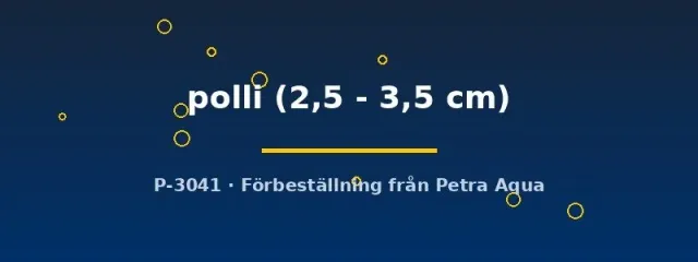 Näsets Ciklidhobby Nothobranchius polli killifisk 2,5–3,5 cm