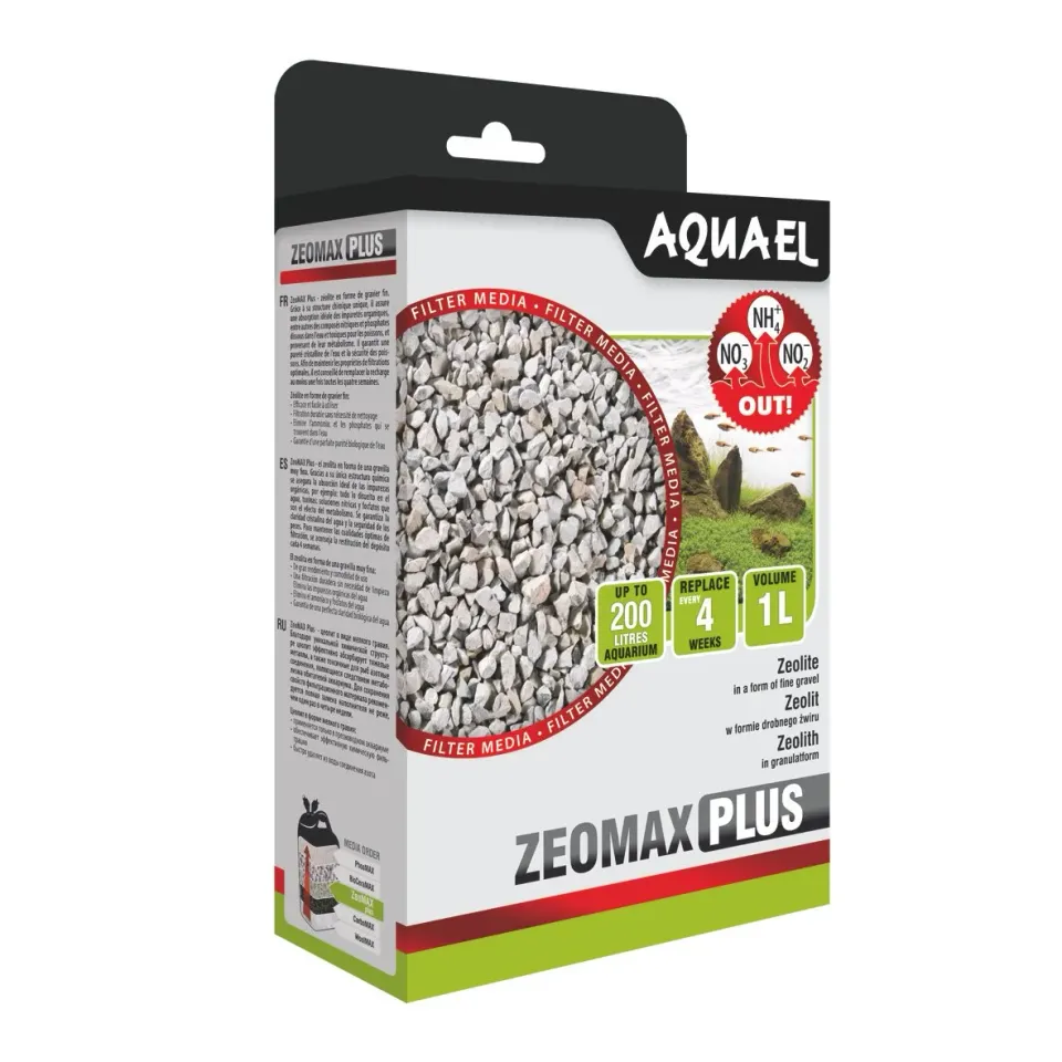 Aquael ZeoMax Plus filtermedia 1L zeolit
