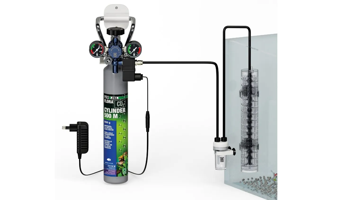 JBL Proflora CO2 Advanced Set M CO2-anläggning 40–600 l