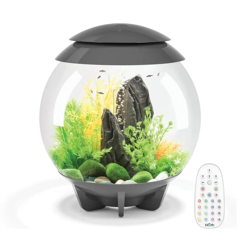 biOrb HALO 30 akvarium 30 liter MCR-ljus grå