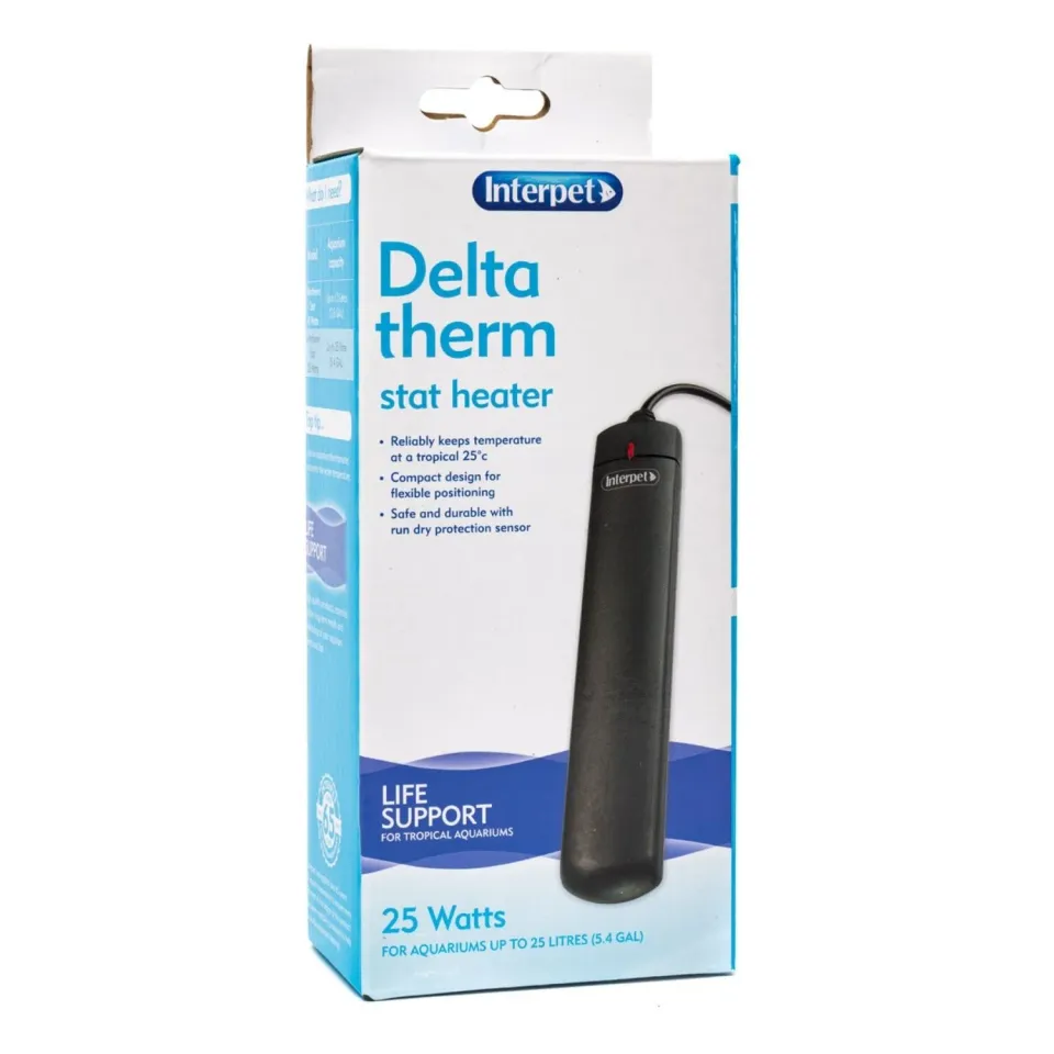 Interpet Stat 25W doppvärmare fast temperatur