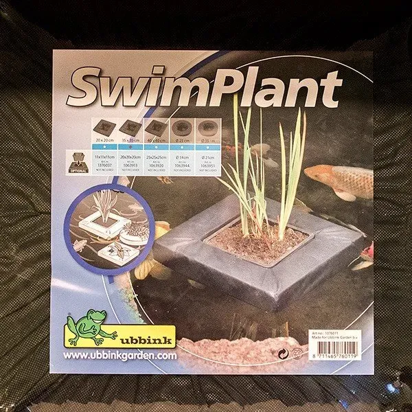 Näsets Ciklidhobby planteringsö flytande kvadratisk 20 cm 35x35