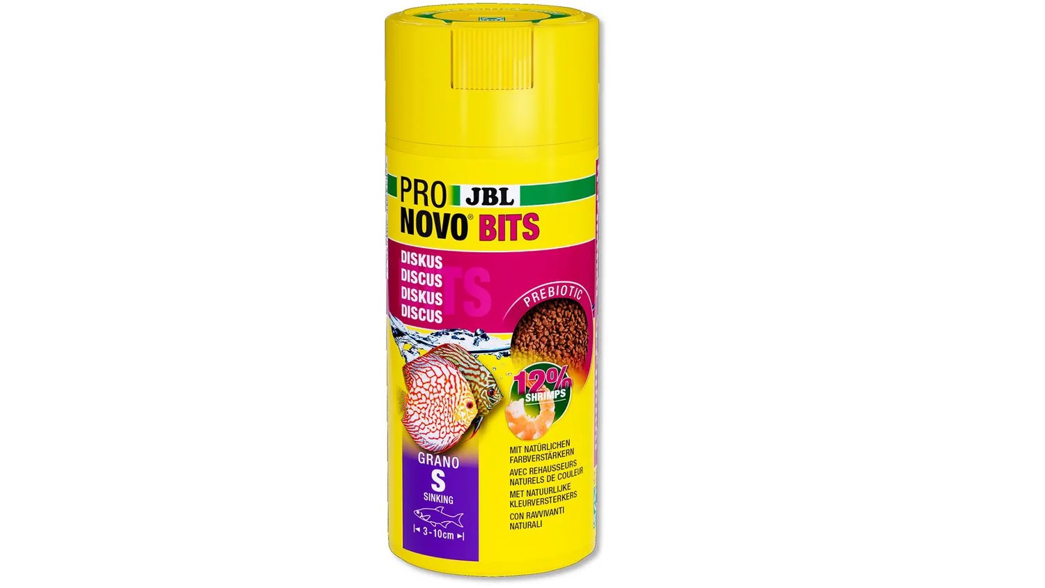 JBL Pronovo Bits Grano S granulat 250 ml diskus
