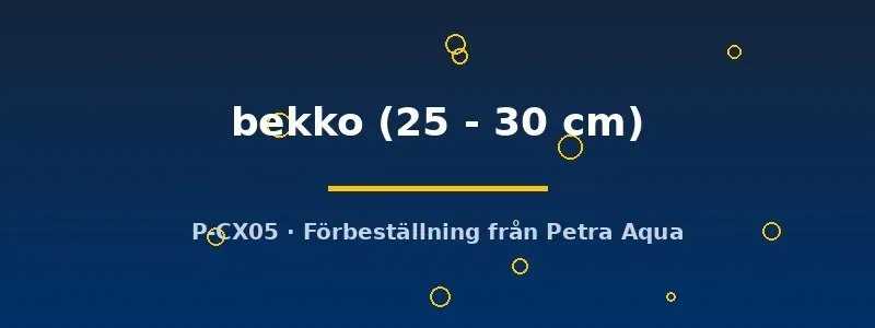 Näsets Ciklidhobby Cyprinus koi bekko 25–30 cm