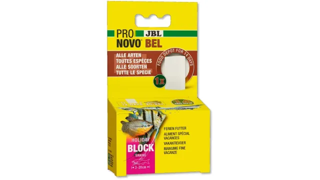 JBL ProNovo Bel Holiday semesterfoder foderblock 14 dagar