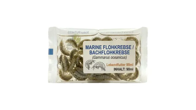 Garnelen TV Gammarus oceanicus levandefoder 90 ml